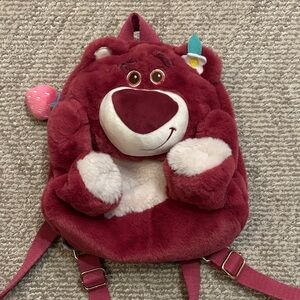 Lotso Toy Story Plush Bear Backpack